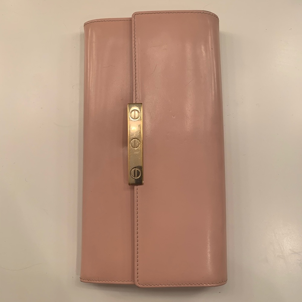 Cartier pink wallet